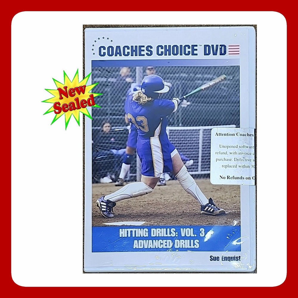 Coaches Choice Sue Enquist Softball Hitting Drills Vol 3 Instructional DVD